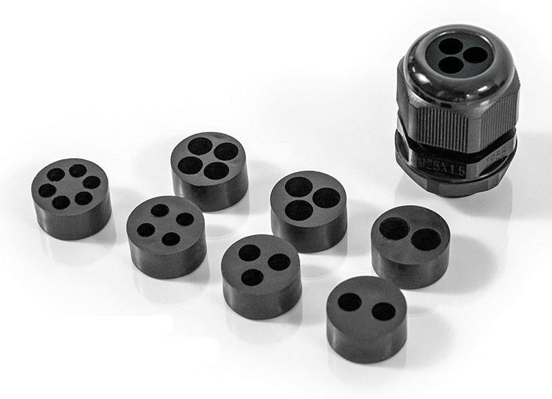 Multi Hole Electrical Cable Gland