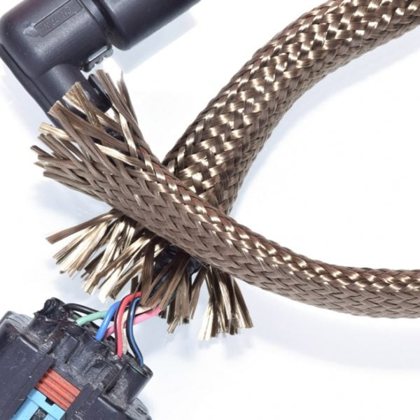 Basalt fiber  braided sleeving for cables